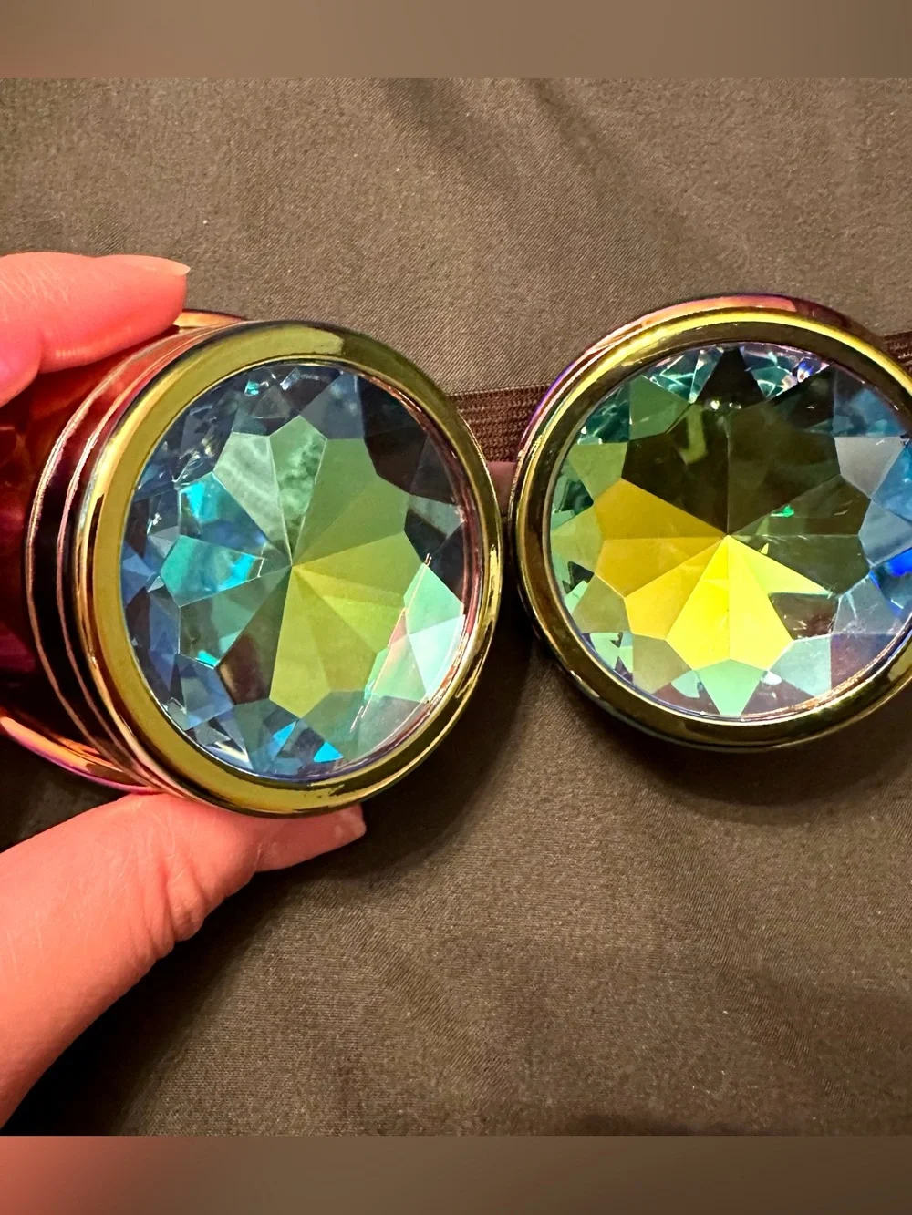 NWOT Kaleidoscope Goggles/Glasses for Raves Festival Cosplay